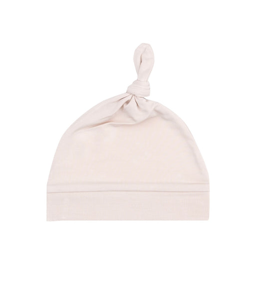 Solid Sandshell Knotted Hat