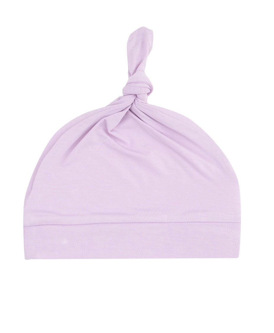 Winsome Orchid Knotted Hat