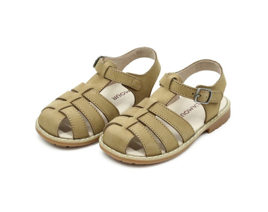 Nubuck Khaki Scott Sandal