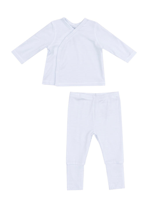 Blue Classic Stripe Two Piece Set