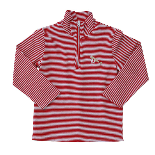 1/4 Zip Pullover- Baseball