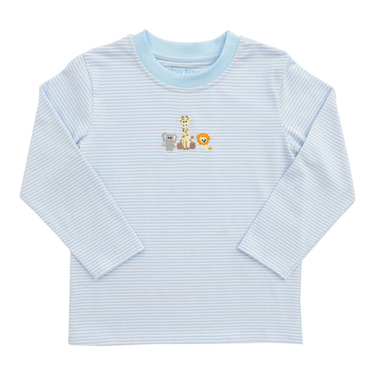 Blue Safari Pants Set