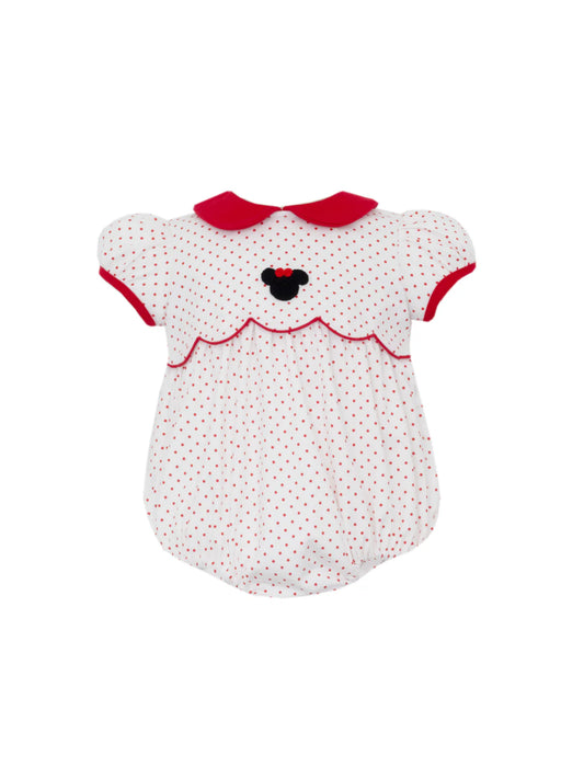 Red/White Polka Dot Minnie Mouse Bubble