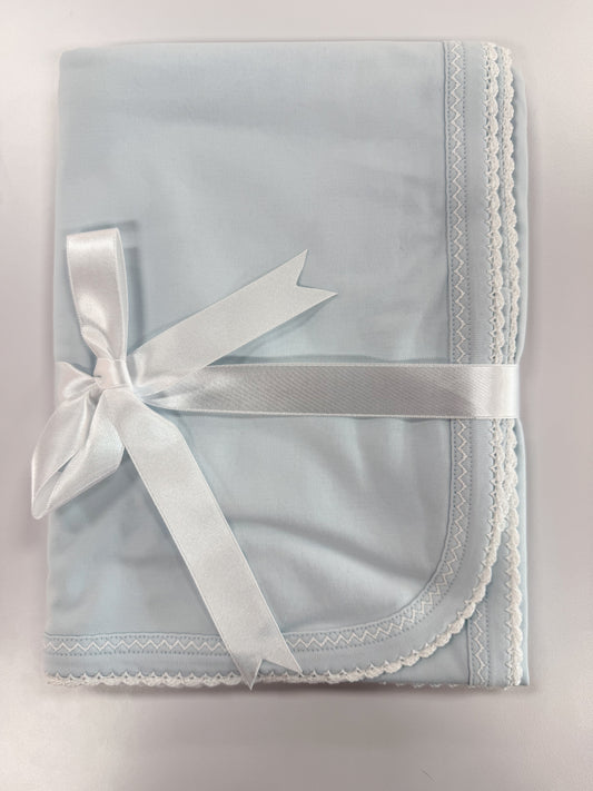 Blue Crochet Blanket