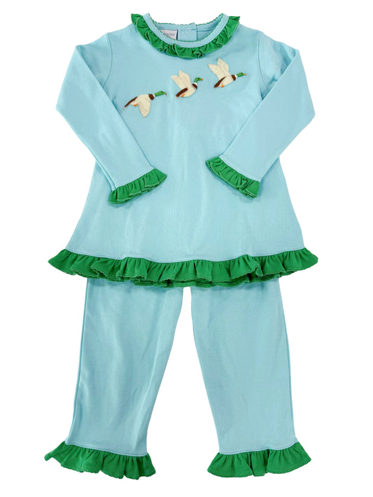 Mallard Ruffle Pant Set
