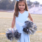 Powder Blue Cheerleading Set