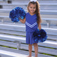 Royal Blue Cheerleading Set