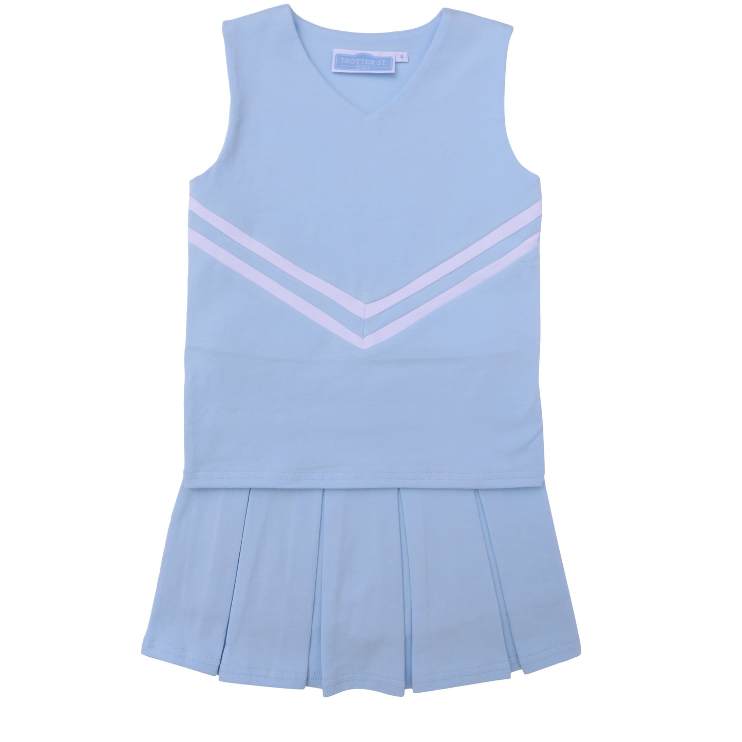 Powder Blue Cheerleading Set