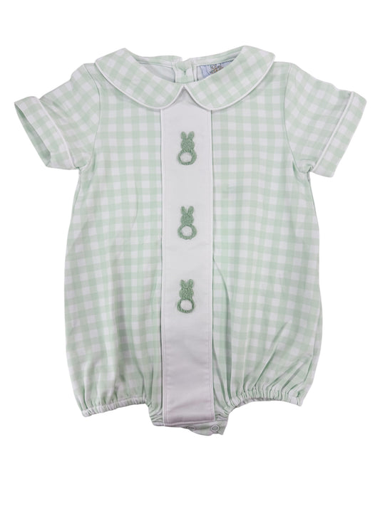 Boys Green Bunnies Bubble