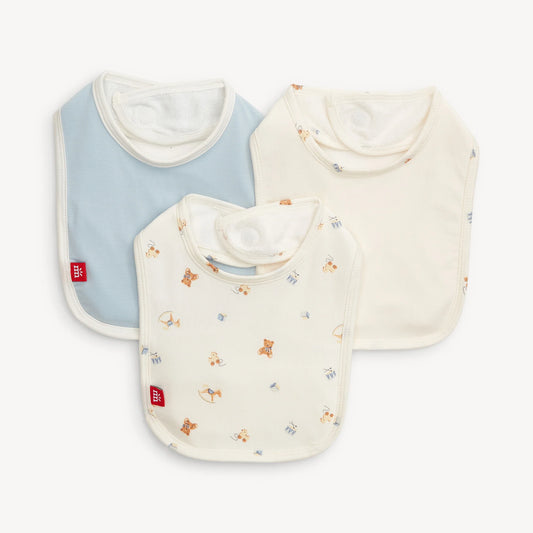 3 Pack Lullaby Lane Modal Bibs