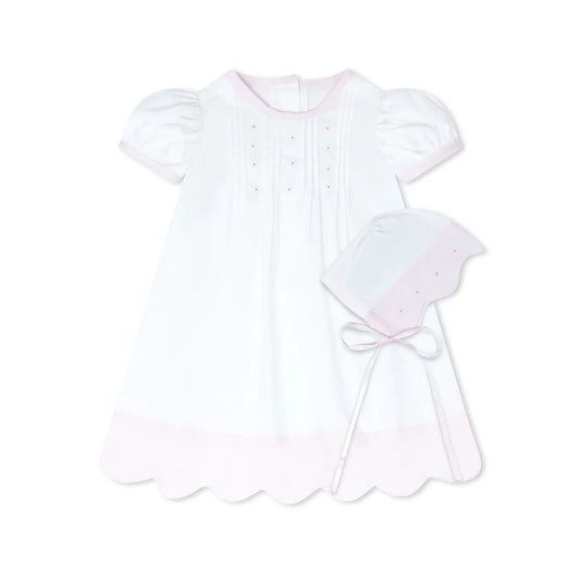 1956 Daygown Set-Blessings White, Pink