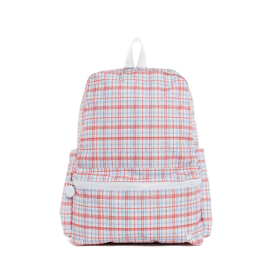 Backpacker- Classic Plaid Red