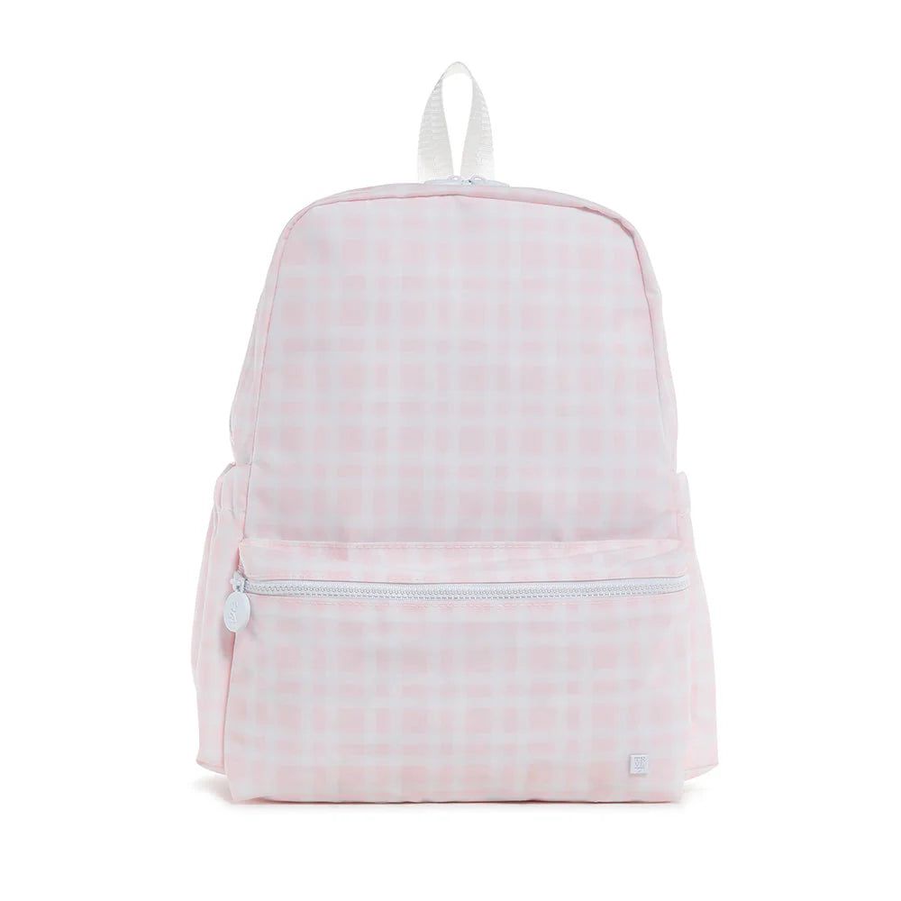 Backpacker Backpack- Pink Pimlico Plaid