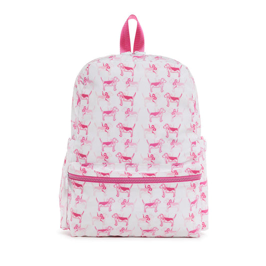 Backpacker Backpack-Pink Puppy Love