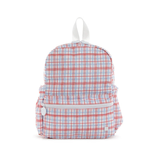 Mini Backpacker-Classic Red Plaid