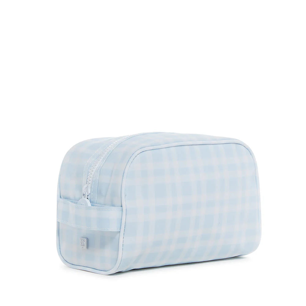 Stow It Dopp Bag-Blue Pimlico Plaid