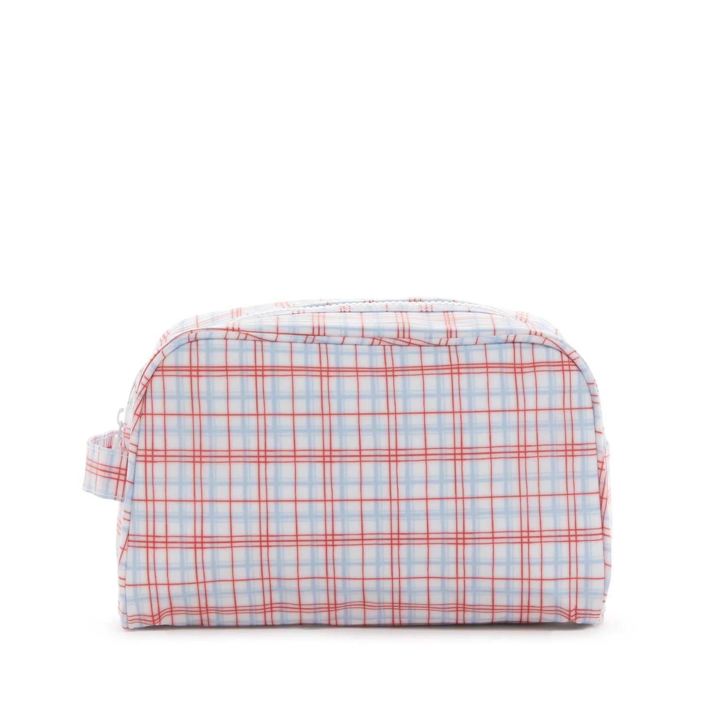 Stowaway Tolietry Bag- Classic Red Plaid