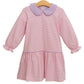 Katherine Dress- Light Pink Stripe/Lavender
