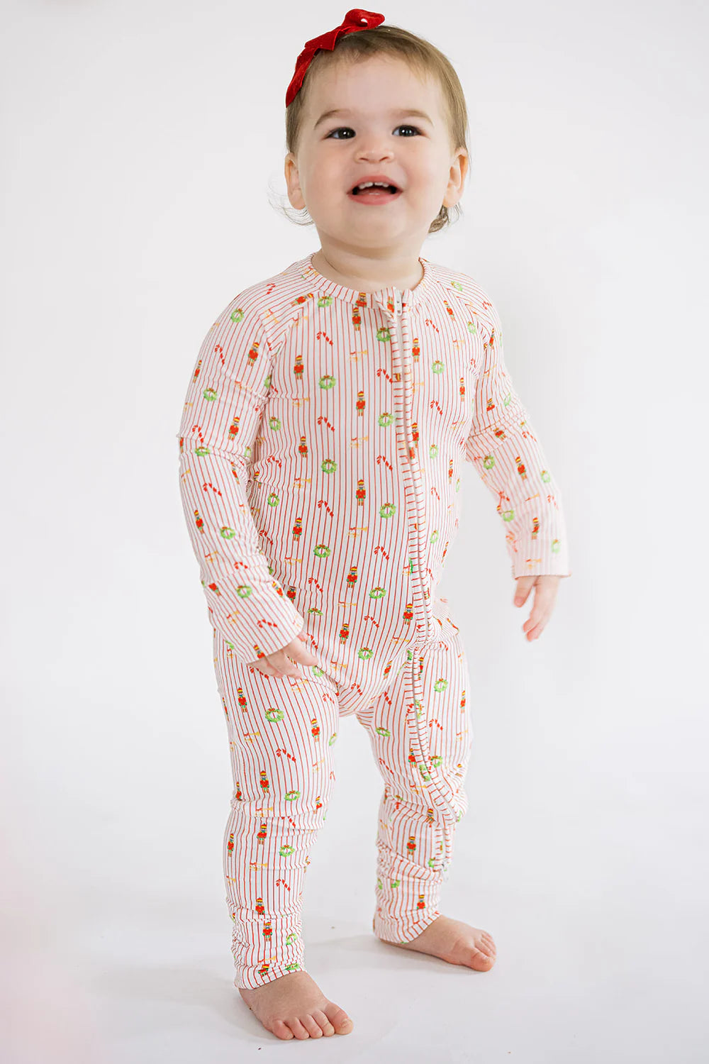 Unisex Christmas Nutcracker Sleep Romper