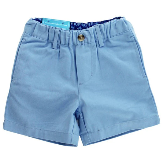 Pete Harbor Blue Twill Shorts