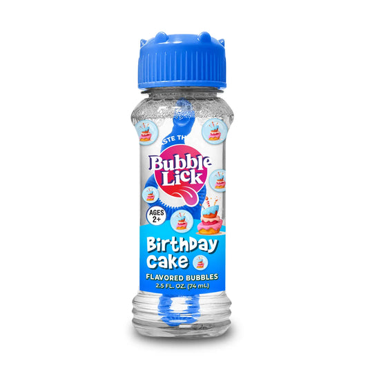 Bubblelick Birthday Cake Bubbles