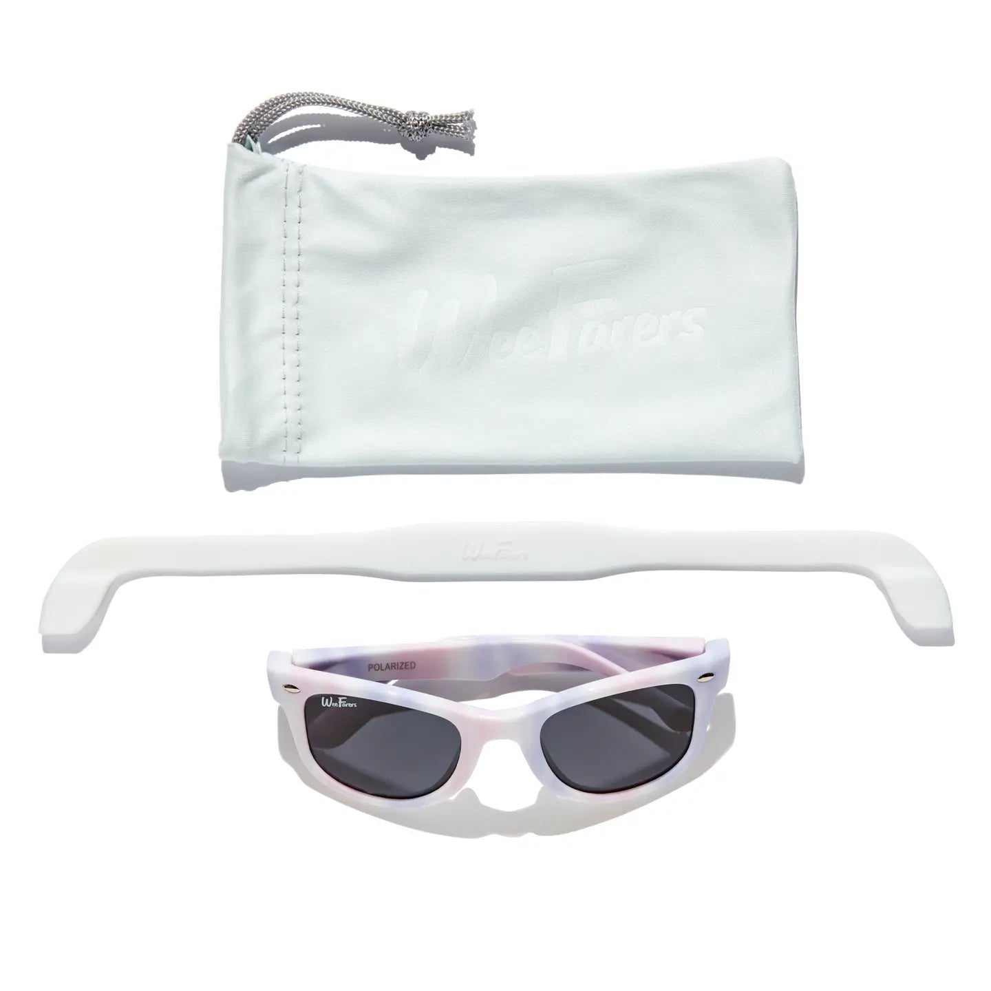 Polarized WeeFarers - Tie Dye Pink-Purple