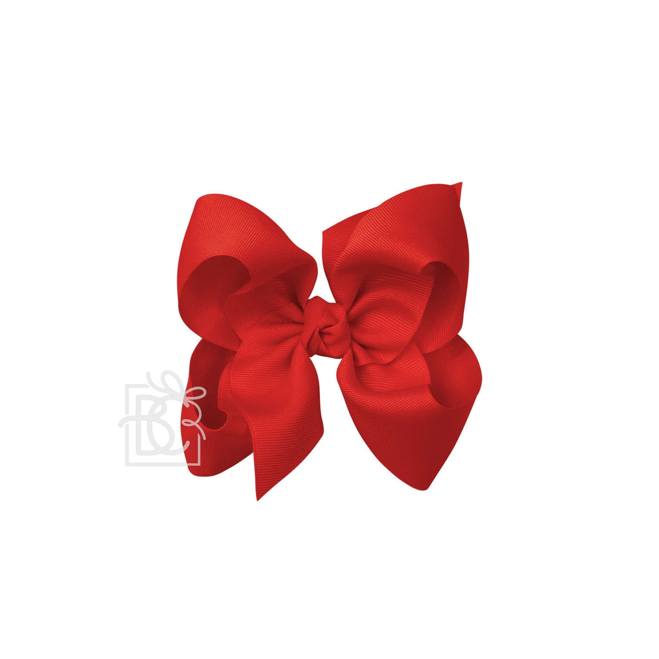 Huge Signature Grosgrain Bow On Clip