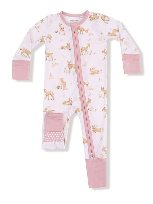 Little Fawn 2 Way Zipper Pajamas