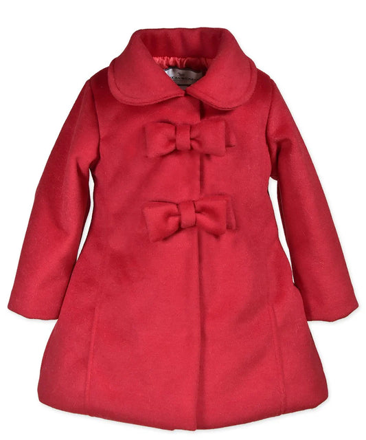 Red 2 Bow Bar Coat